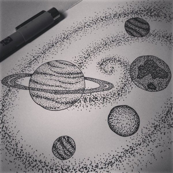 Рисунки для скетчбука черной ручкой