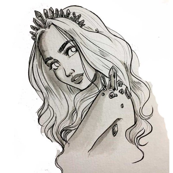 Рисунки Дисней черной ручкой