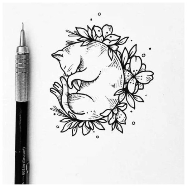 Рисунки для скетчбука лёгкие