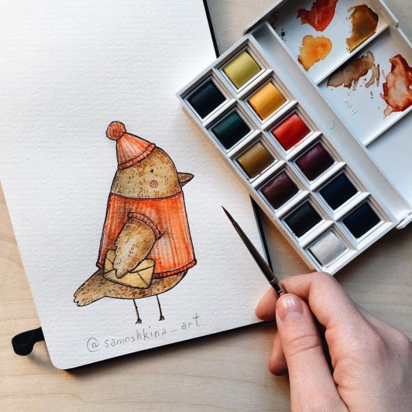 Вдохновение для скетчбука