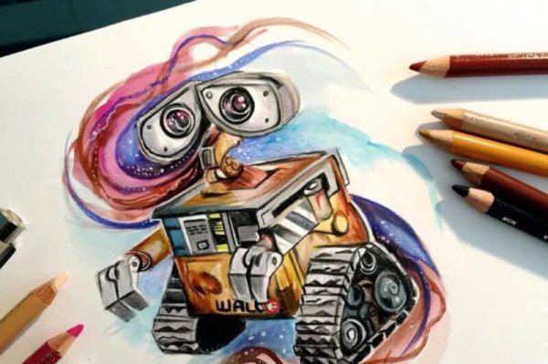 Рисование скетч маркерами для детей