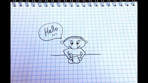 Рисование ручкой для начинающих