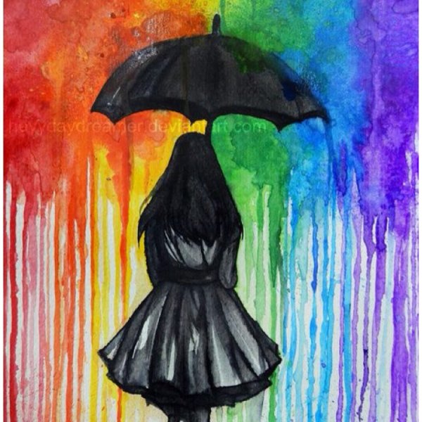 Красивые рисунки красками