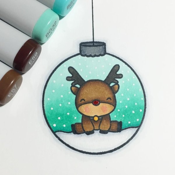 Скетчи маркерами для начинающих