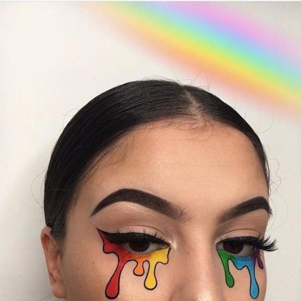 Аквагрим на глаза