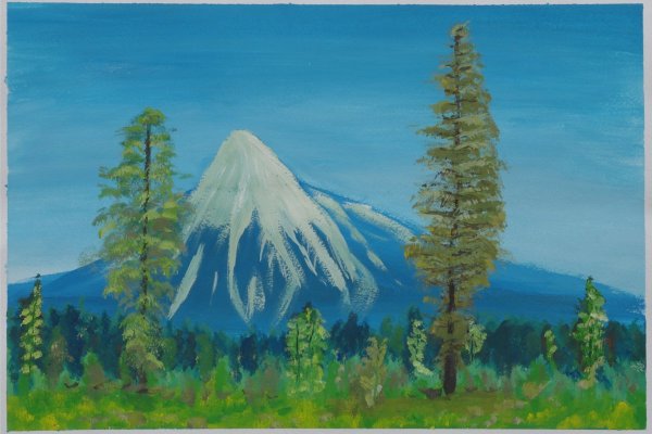 Рисование гор