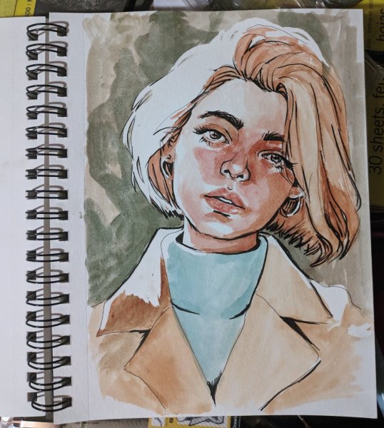 Скетчбук «портреты»