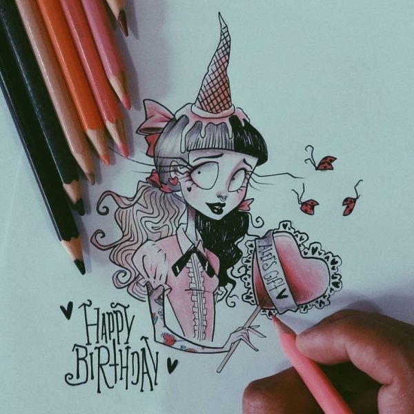 Мелани Мартинез тим Бертон