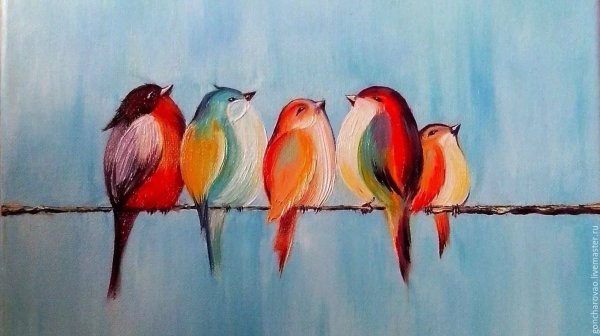 Рисование акварельными красками