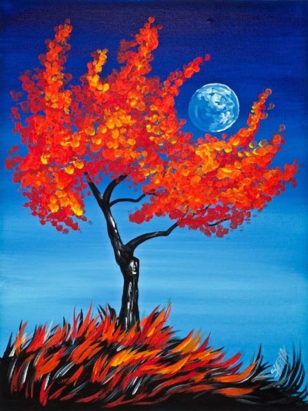 Правополушарное рисование дерево