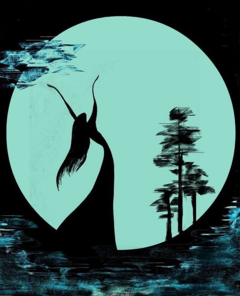 Силуэтная живопись