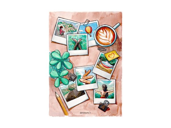 Идеи для ПОЛАРОИДОВ рисунки маркерами