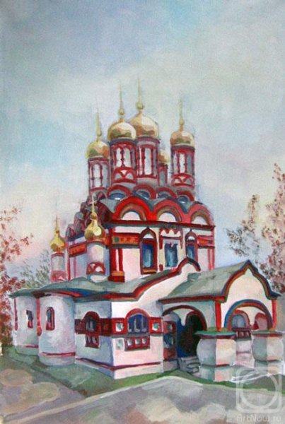 Живопись гуашью в церкви