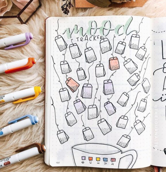 Эстетичные рисунки легкие маркерами