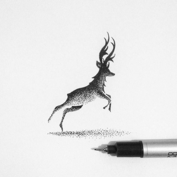 Рисунки маркерами