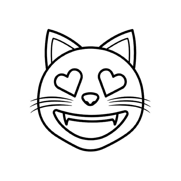 Мордочка котика рисунок