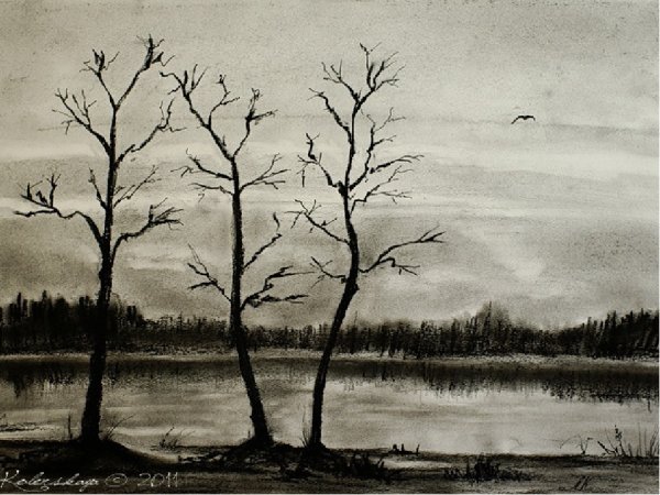 Луна в живописи