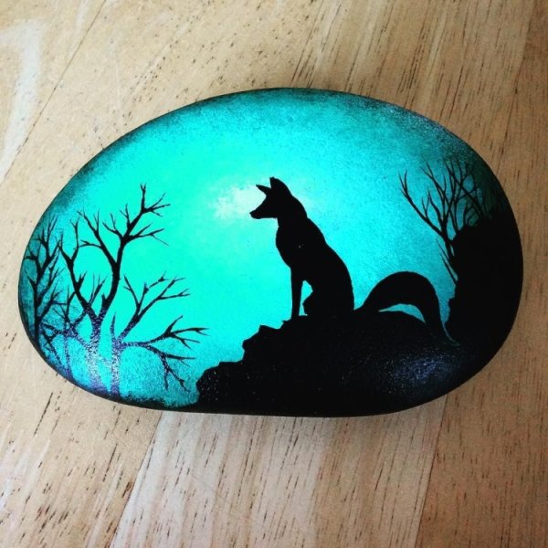 Рисунки на камнях