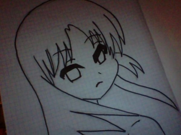 Рисунки для срисовки фломастерами легкие аниме