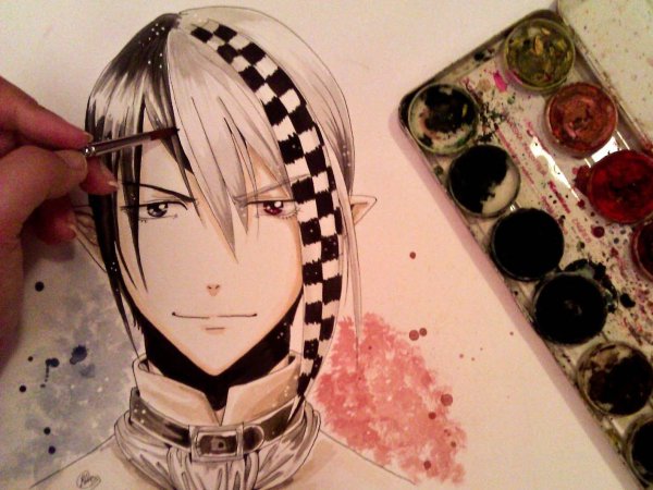 Аниме гуашью