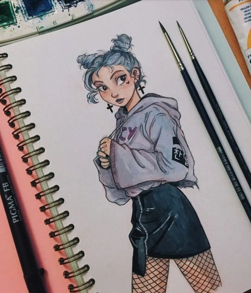 Рисунки для скетчбука