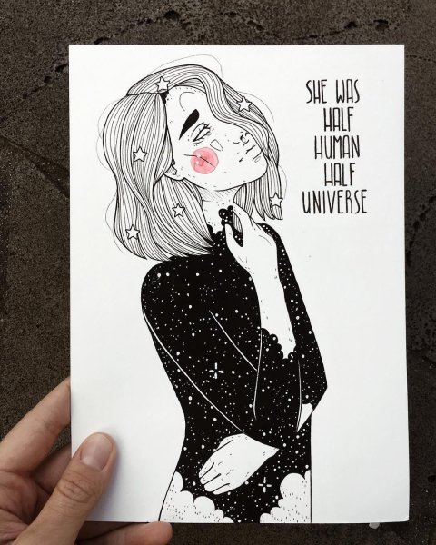 Идеи для рисунков в скетчбуке