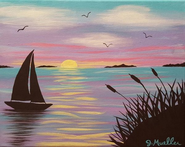 Пейзажи для рисования легкие