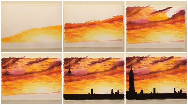 Рисование гуашью для начинающих