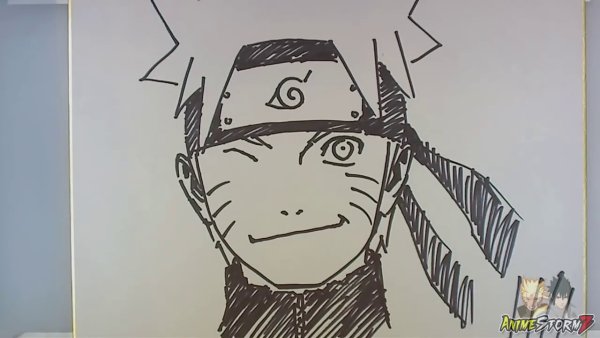 Масаси Кисимото нарисовал Наруто