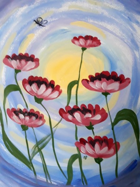 Техника рисования гуашью