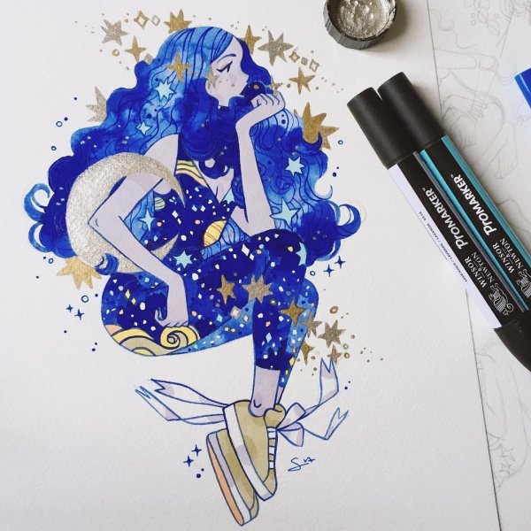 Рисунки Sibylline Meynet