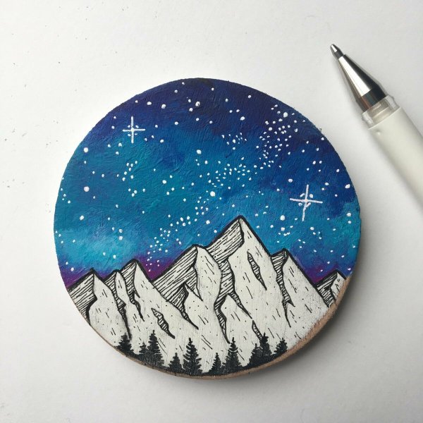 Космос фломастерами