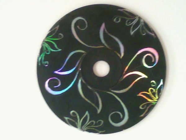 Рисование на СД дисках