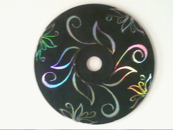 Рисование на СД дисках