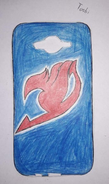 Рисунок рисунки на чехол из гуаши