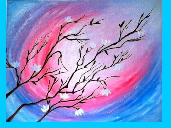 Весна красками легко