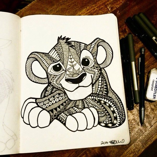 Прикольные раскраски для скетчбука