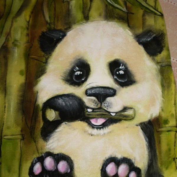 Мордочка панды
