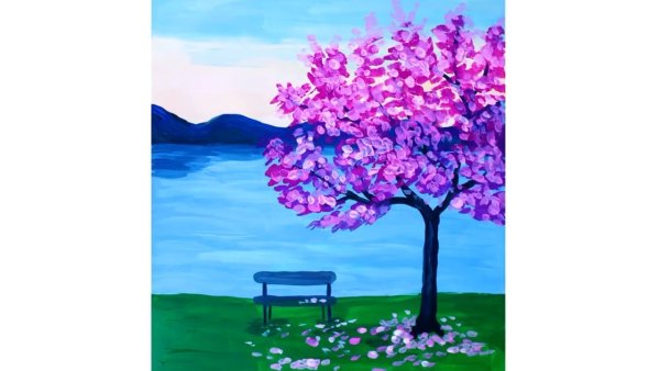 Красивые пейзажи для детей 9 лет