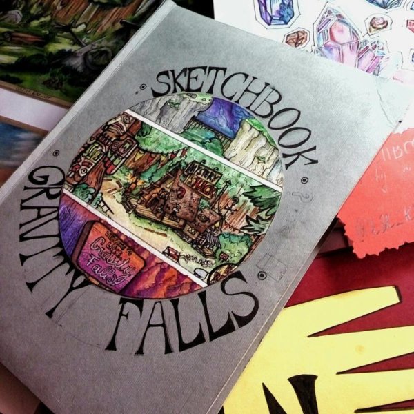 Скетчбуки Гравити Фолз