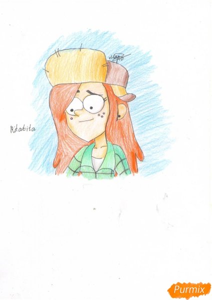 Рисунки маркерами