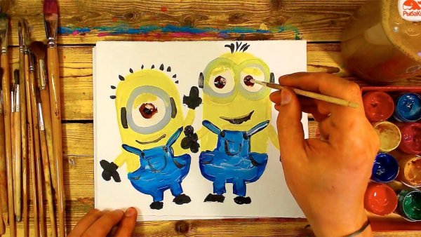 Рисование для мальчиков красками