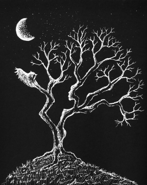 Рисунки для в скетчбук тушь