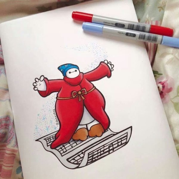 Беймакс Дисней принцессы