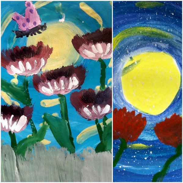 Мастер класс по рисованию гуашью