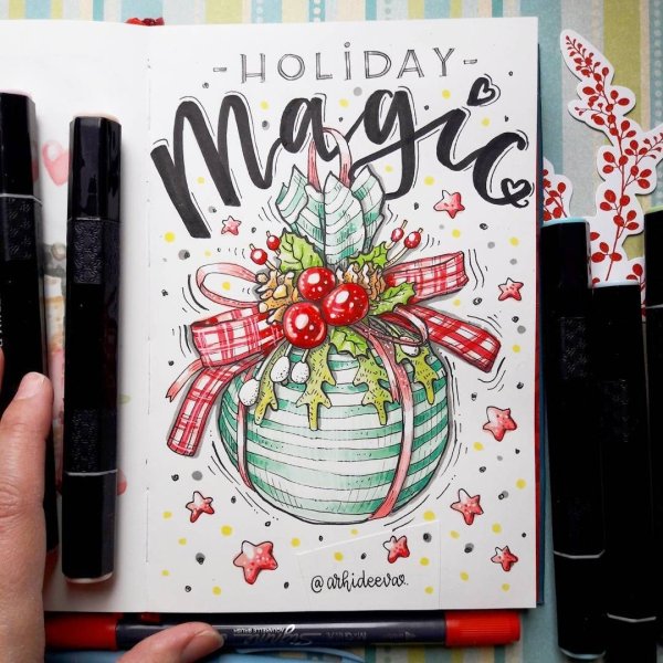 Идеи для рисунков в блокноте