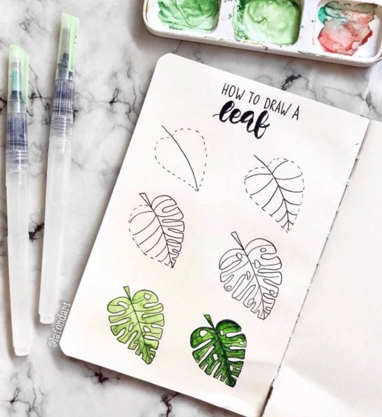 Рисунки в скетчбук