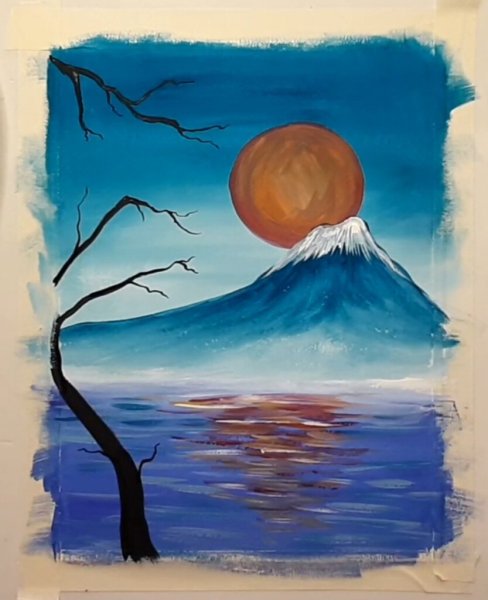 Рисунки красками