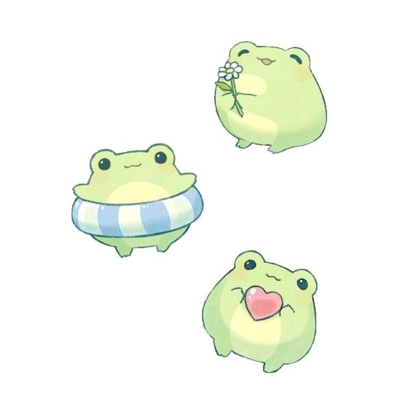 Милые рисуночки лягушек