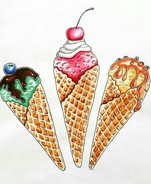 Рисунки еды